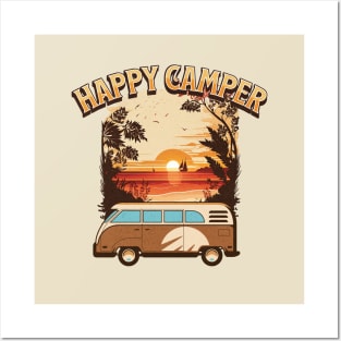 Happy Camper Posters and Art